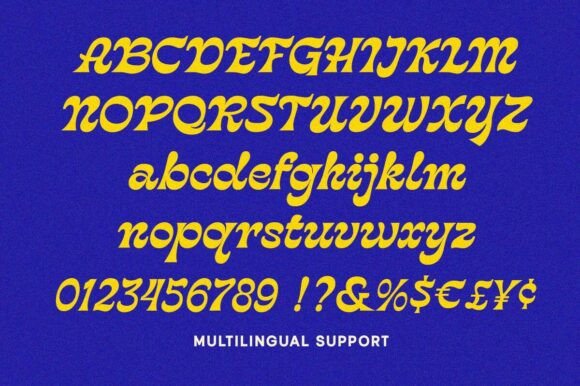 Morheim Font PNG with transparent background - Preview 4