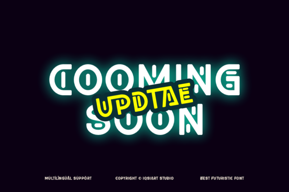 Onerta Font PNG with transparent background - Preview 3