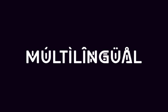 Onerta Font PNG with transparent background - Preview 5
