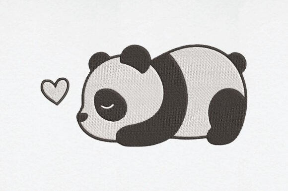 Panda Embroidery