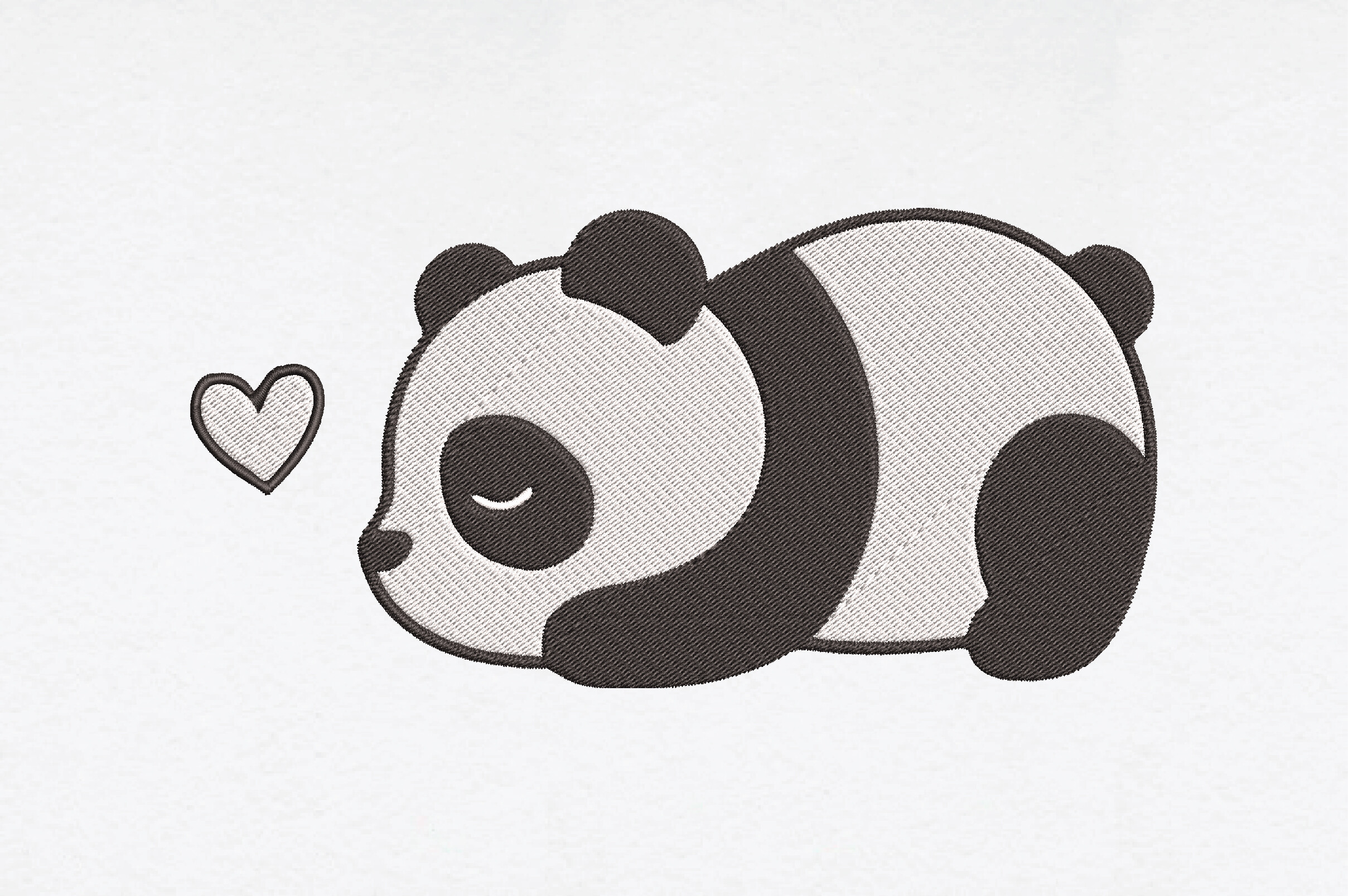 Panda Embroidery