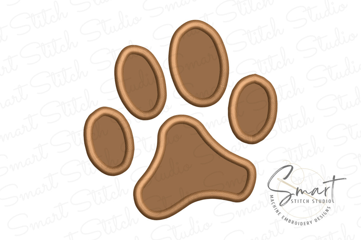 Paw Print Applique