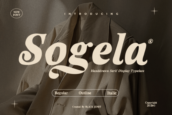 Sogela Script & Handwritten Font By Black Junst