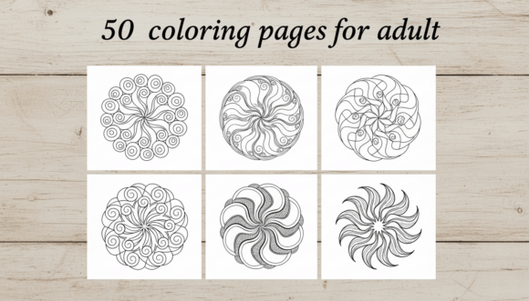 50 Art Meditation Coloring Pages PDF