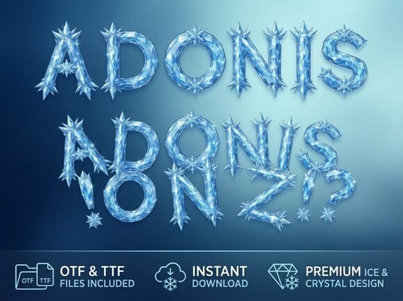 Adonis Font - Preview 1