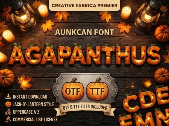 Agapanthus Font - Preview 2