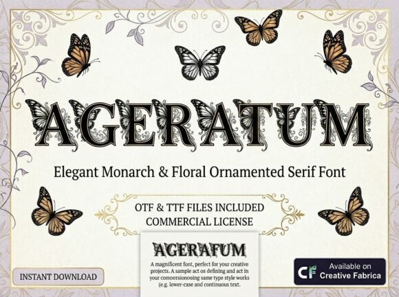 Ageratum Font - Preview 2