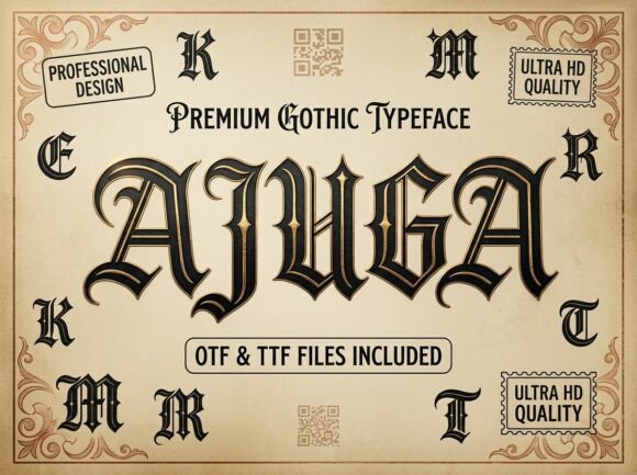 Ajuga Font - Preview 2
