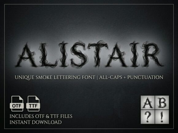 Alistair Font - Preview 2
