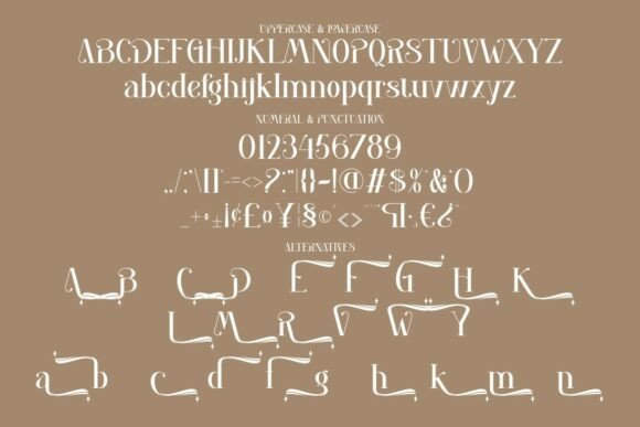 Anthea Font - Preview 4