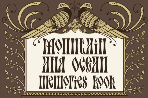 Aquenskov Font - Preview 1