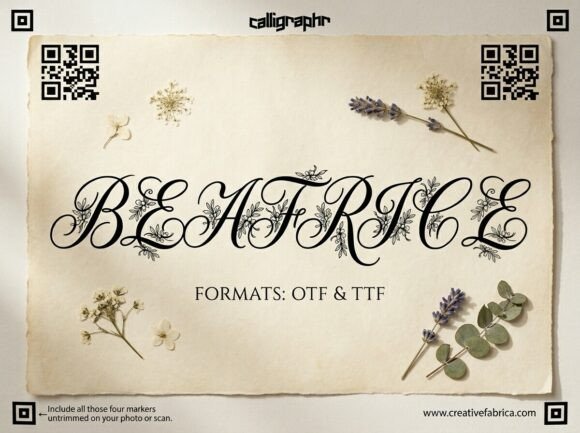 Beatrice Font - Preview 1