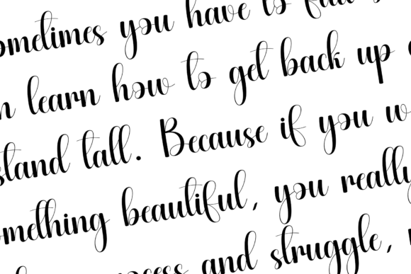 Calling Font - Preview 2