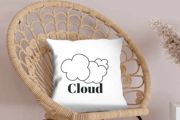 Cloud Doodle Font - Preview 6