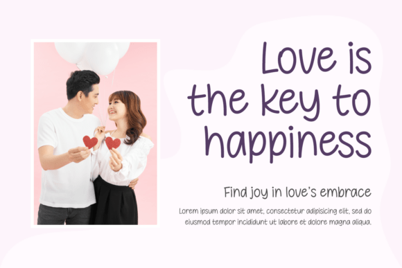 Couple Memory Font - Preview 1