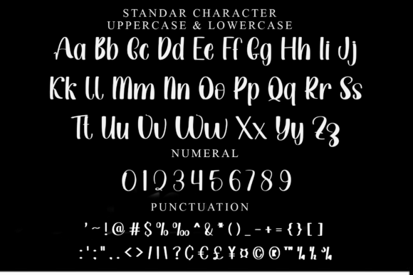 Daisy Market Font PNG with transparent background - Preview 2