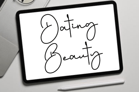 Delighty Midnighty Font - Preview 1