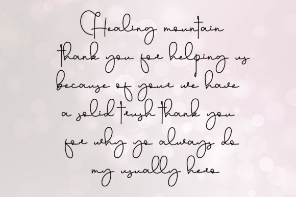 Delighty Midnighty Font - Preview 2