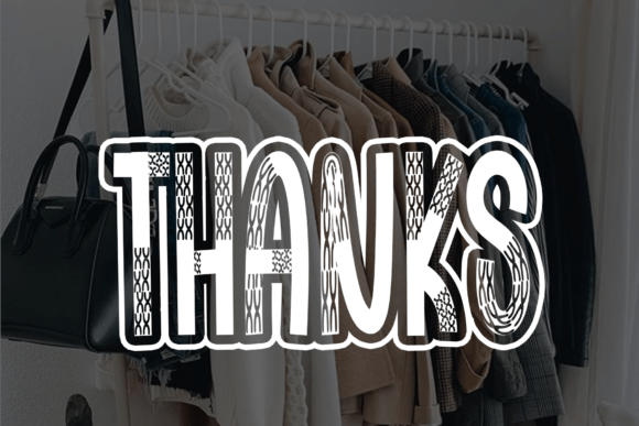 Design Clothes Font - Preview 4