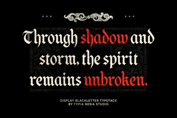 Devonxa Font - Preview 3