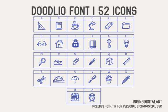 Doodlio Font - Preview 1