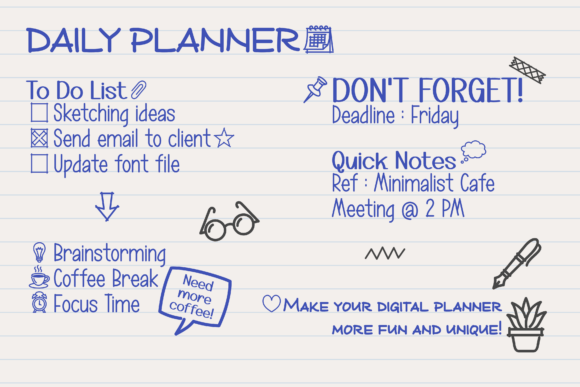 Doodlio Font - Preview 3