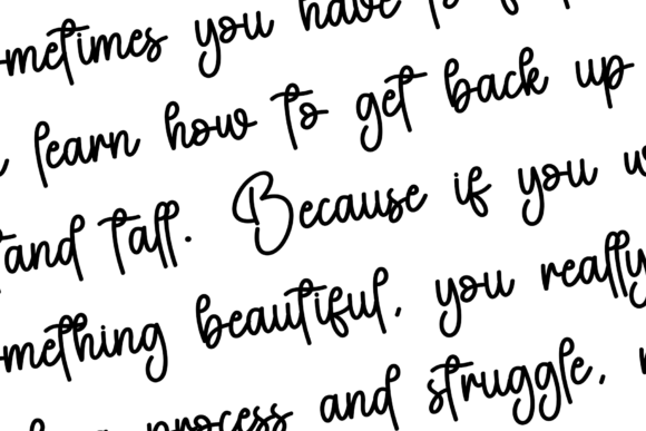 Drighter Font PNG with transparent background - Preview 2