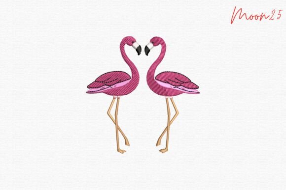 Flamingo Couple Love