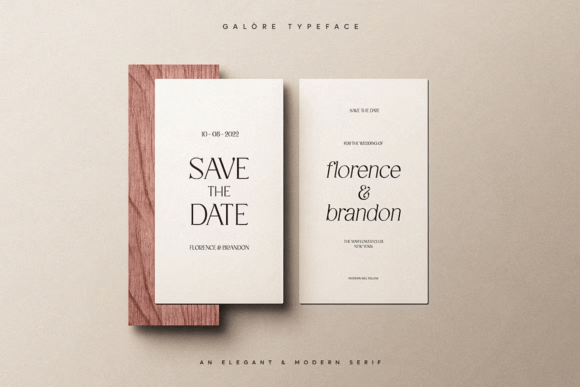 Galore Font - Preview 3
