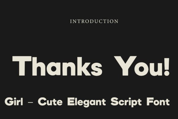 Girl Font - Preview 2