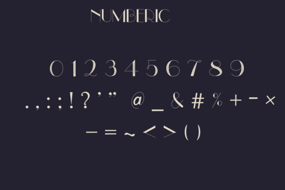 Glowing Star Font PNG with transparent background - Preview 3