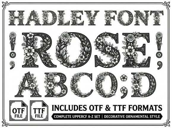 Hadley Font - Preview 2