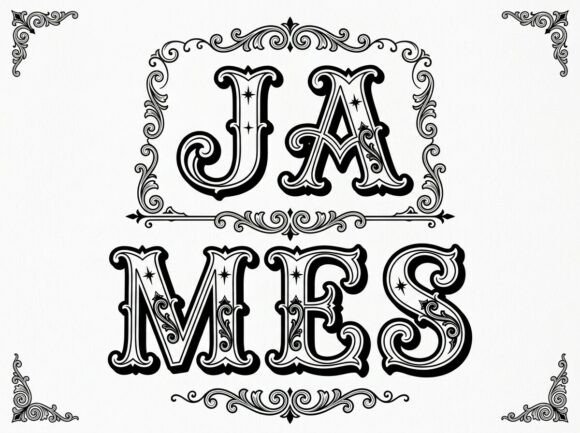 James Font - Preview 2