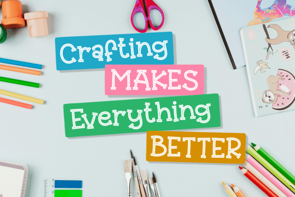 Joyful Twisting Font PNG with transparent background - Preview 1