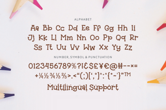 Joyful Twisting Font PNG with transparent background - Preview 5