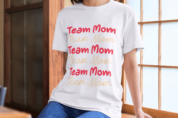 Love Mama Font PNG with transparent background - Preview 3