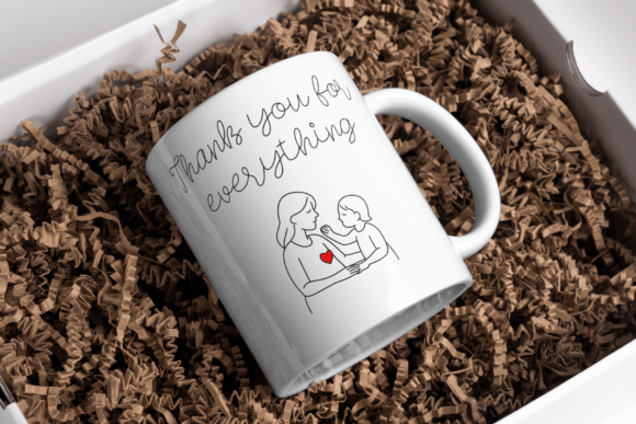 Love Mama Font PNG with transparent background - Preview 4