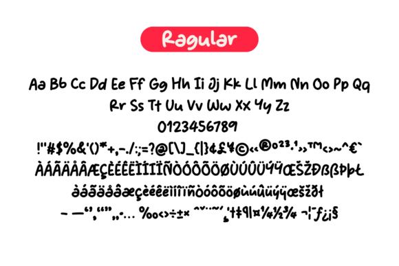 Love Mama Font PNG with transparent background - Preview 5