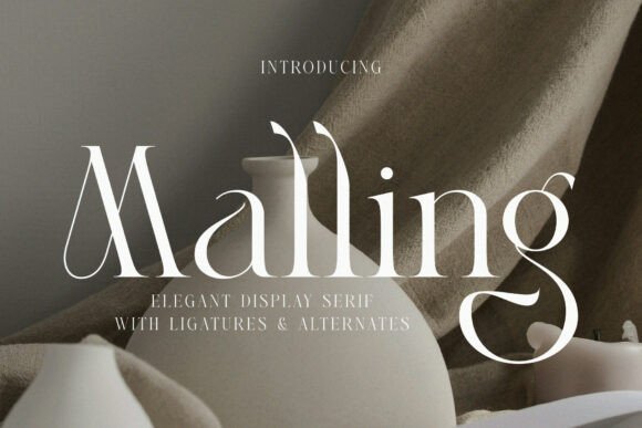 Malling Serif Font By Muflieart