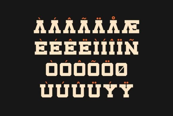 Mooda Font PNG with transparent background - Preview 3