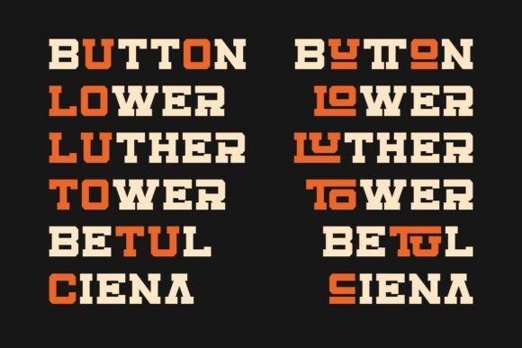 Mooda Font PNG with transparent background - Preview 4