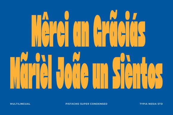 Pistacho Font PNG with transparent background - Preview 2