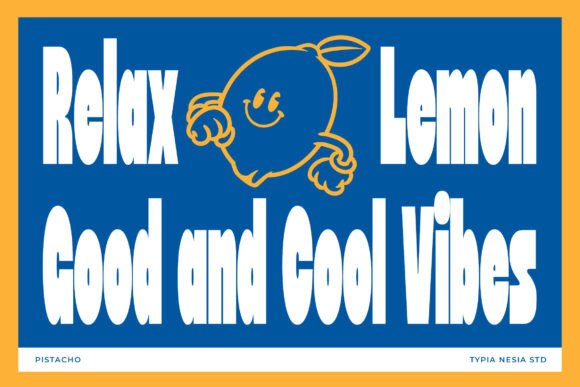 Pistacho Font PNG with transparent background - Preview 4