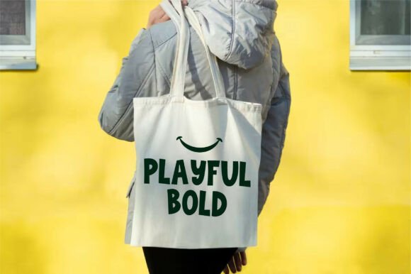 Playful Bold Font PNG with transparent background - Preview 5