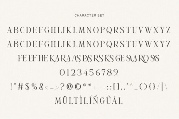 Rossta Norla Font PNG with transparent background - Preview 6