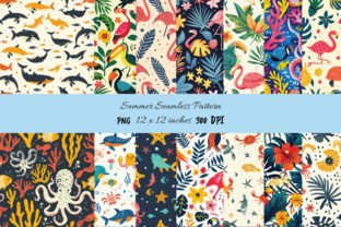 Summer Seamless Pattern Graphic by Craft Art · Creative Fabrica