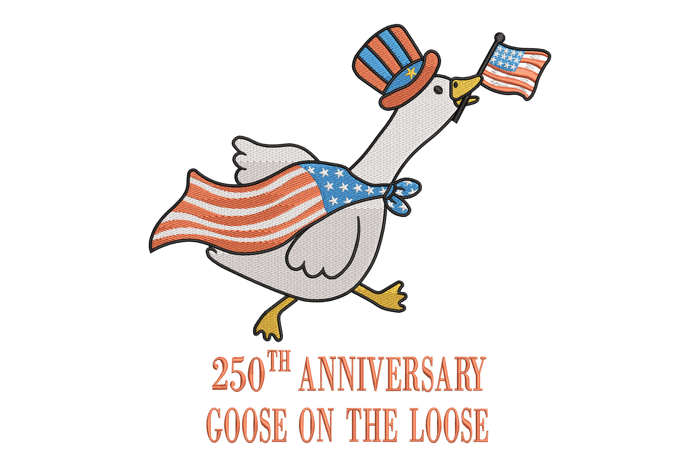 250th Anniversary Goose on the Loose