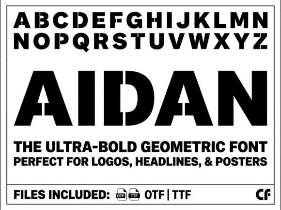 Aidan Font - Preview 1
