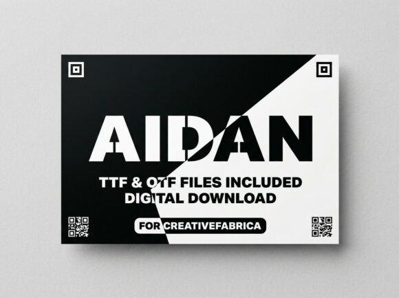 Aidan Font - Preview 2