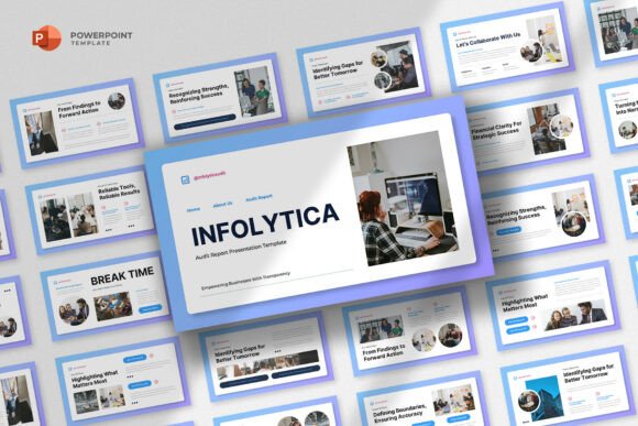 Audit Report Powerpoint Template